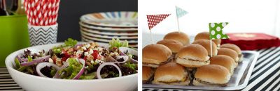 Comic Book Theme Baby Shower Food