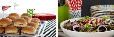 Comic Book Theme Baby Shower Food