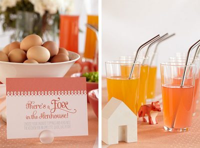 Fox Baby Shower Brunch