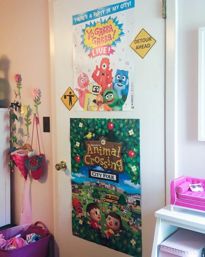 The Back of Eleanor's Bedroom Door