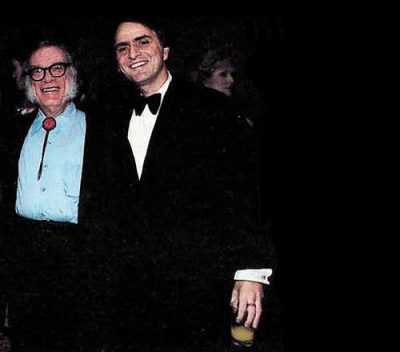 Isaac Asimov and Carl Sagan