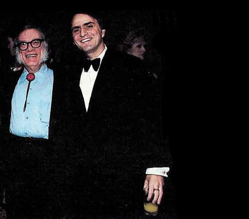Isaac Asimov and Carl Sagan