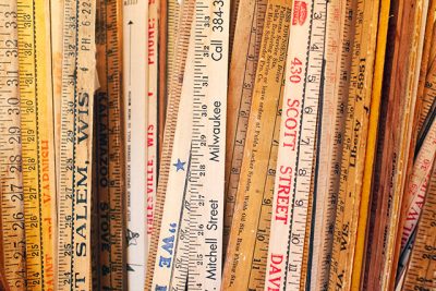 Vintage Yardsticks