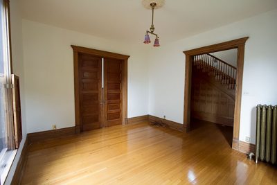 Pocket Doors Between the Two Parlors