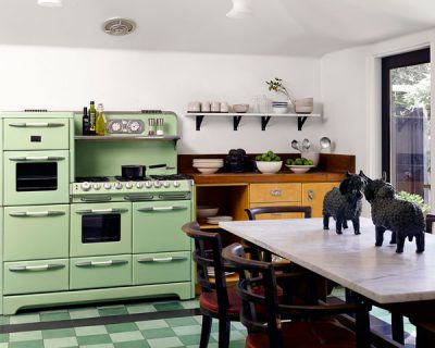 Nate Berkus and Jeremiah Brent's Vintage Kitchen Stove