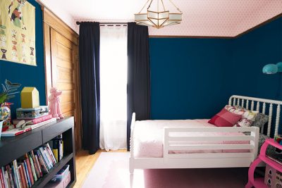 Eleanor's Room - Paint Colors - Pink Ceiling