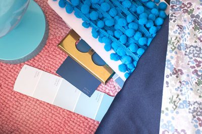 Paint Swatches, Finishes, and Fabrics