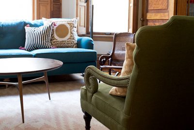 Seating Area, Making it Lovely