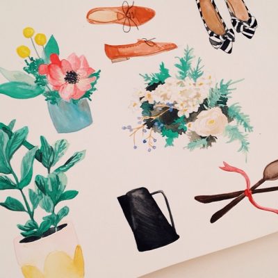 More Watercolor Experimenting