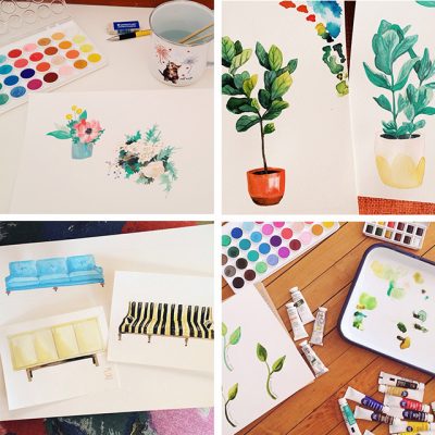 Watercolors, Making it Lovely