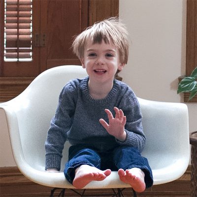 Three Years Old (August's Yearly Photo)