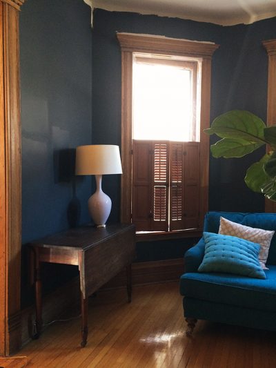 Black Primer on the Walls #makingitlovely