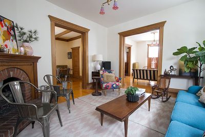 Double Parlor and Dining Room #makingitlovely