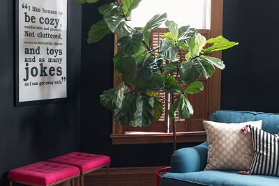 Black Walls with Candice Bergen Quote #makingitlovely