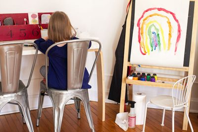 The Playroom Art Center #makingitlovely #mrsmeyers #getmessy