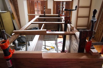 Cabinet Frame #makingitlovely