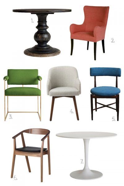 Chairs and Round Tables #makingitlovely