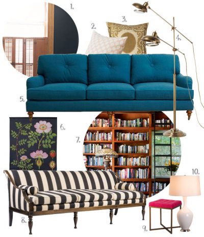 Double Parlor Furniture #makingitlovely