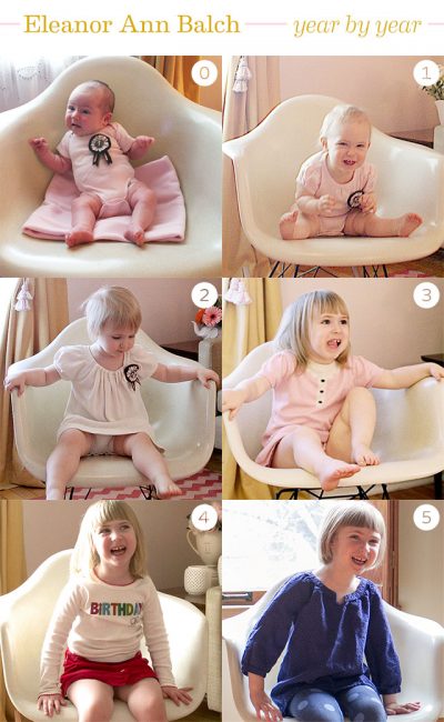 Five Years Old (Eleanor's Yearly Photo) #makingitlovely