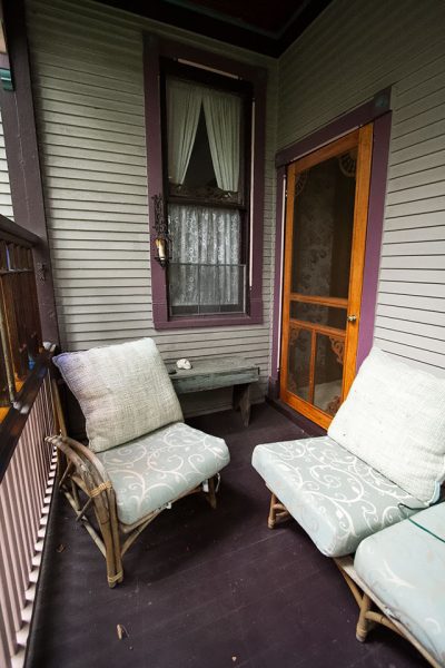 Downstairs Back Porch