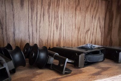 Rolling Library Ladder Hardware