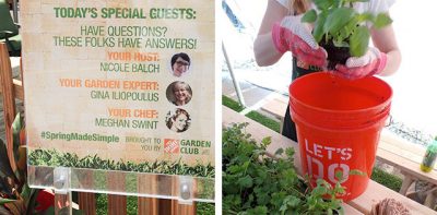 #SpringMadeSimple Home Depot Garden Party