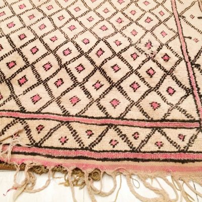 Pink Rug from Morocco