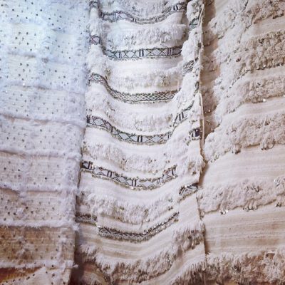 Handiri (Moroccan Wedding Blankets) in the Marrakech Souk