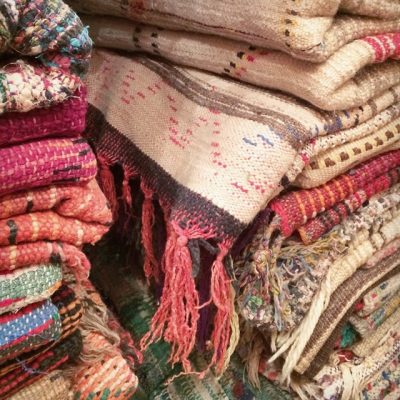 Rugs in the Marrakech Souk