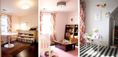 Colorful Curtains, Three Ways