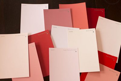 Red and Pink Paint Colors from Glidden