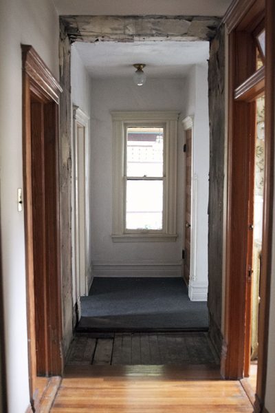 The Hallway, Newly Opened Up