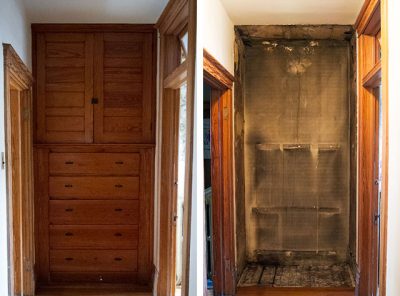 Removing the Hallway's Built-in Storage