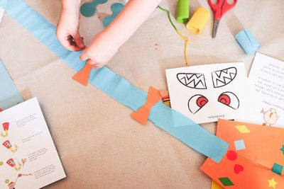 Making a Kiwi Crate Kite