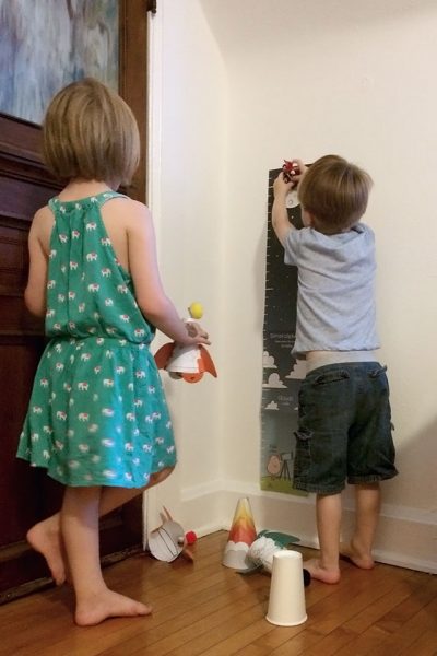 Launching Their Kiwi Crate Rocket Ships