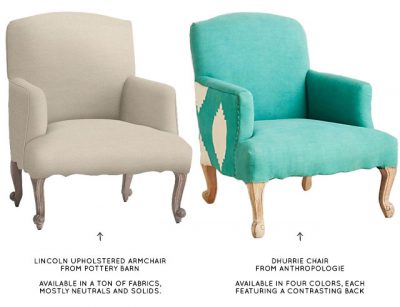 Lincoln and Dhurrie Chairs