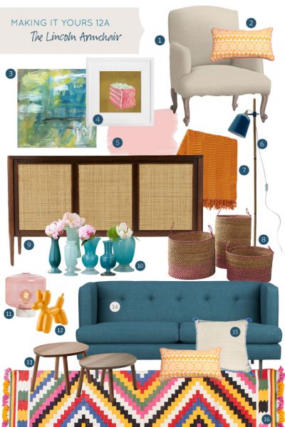 Making it Yours 12A: Lincoln Armchair #makingitlovely