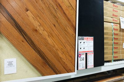 Bruce Hardwood Flooring, Oak Gunstock, at Floor & Decor