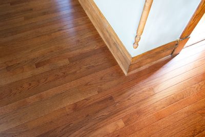 Bruce Hardwood Flooring in Gunstock Oak, from Floor & Decor