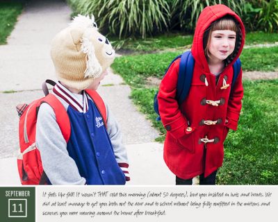 The 4-6 Weeks Project: September 11