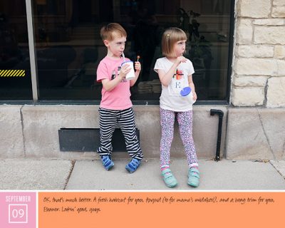 The 4-6 Weeks Project: September 9