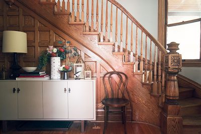Victorian Entryway and Staircase, Making it Lovely
