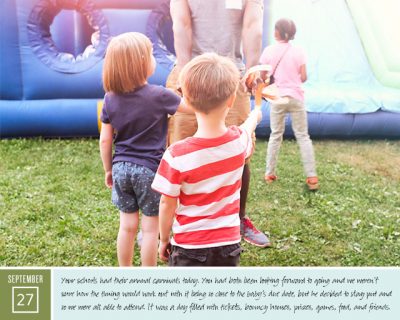 The 4-6 Weeks Project: September 27