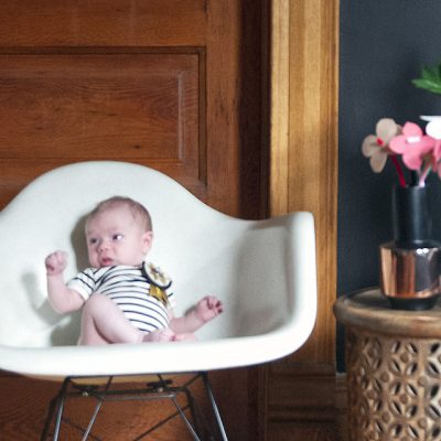 Calvin, One Month Old