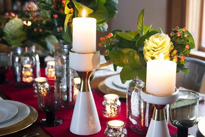 Holiday Table Setting