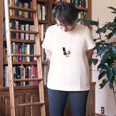 A Tailored Drapey Tee