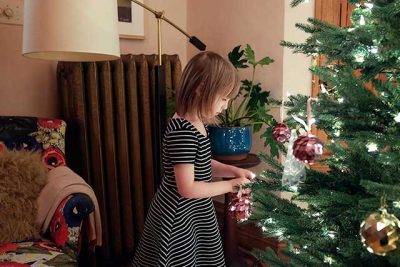 Eleanor, Decorating the Christmas Tree | Making it Lovely