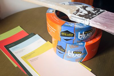 Paint Colors and ScotchBlue Painter's Tape