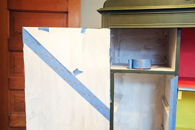 Taping Off the Stripes with ScotchBlue Painter's Tape