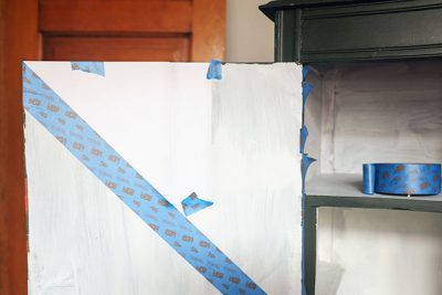 Taping Off the Stripes with ScotchBlue Painter's Tape
